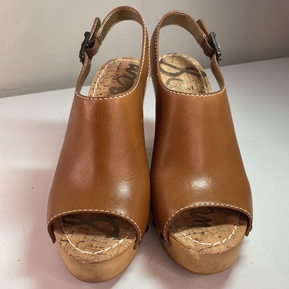 Sam Edelman Camilla Tan Wedge Sandals - Picture 2 of 10
